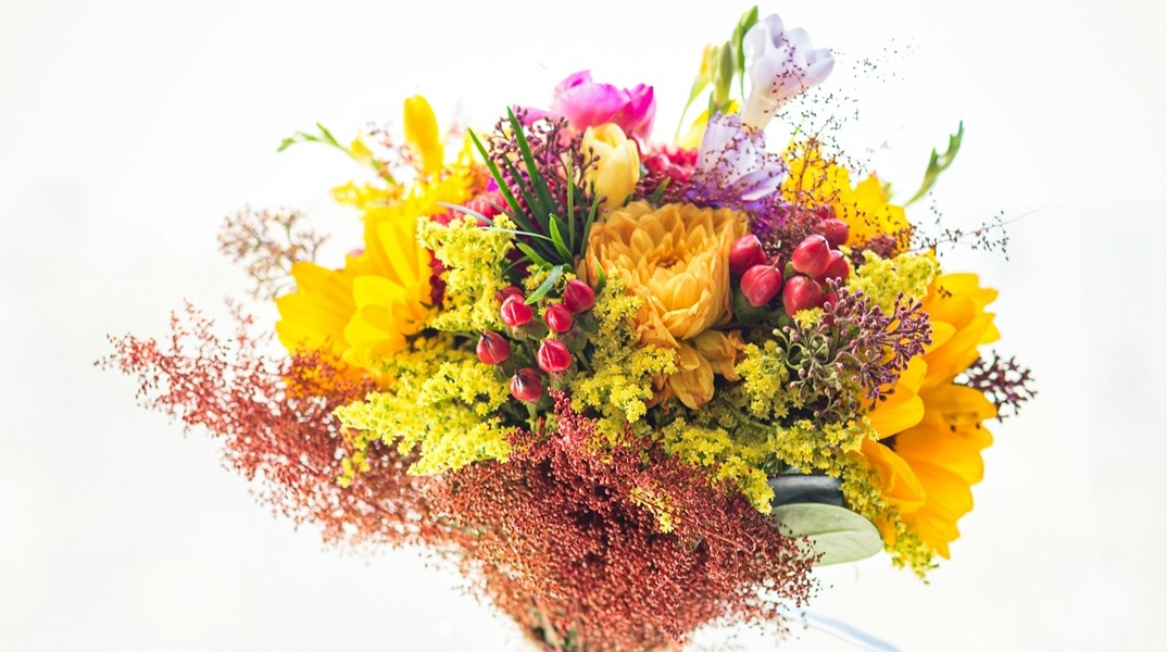 Μπουκέτο με λουλούδια