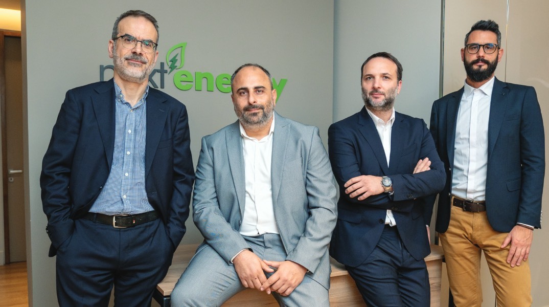 Η ομάδα της PVMAINT μαζί με τον  General Manager, Φίλιππο Λαζαράκο