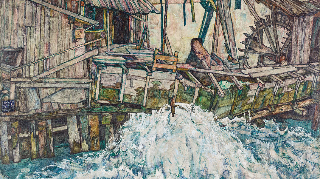 Ο «Καταρρέων Μύλος» του Έγκον Σίλε εκτίθεται στη Βιέννη