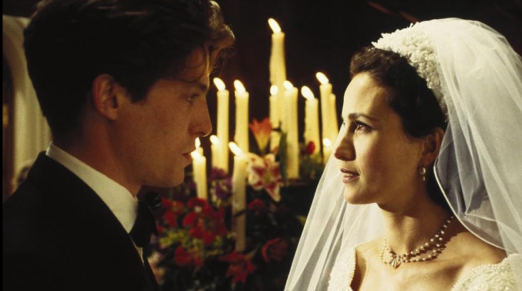 Σκηνή από την ταινία "Four Weddings and a Funeral"