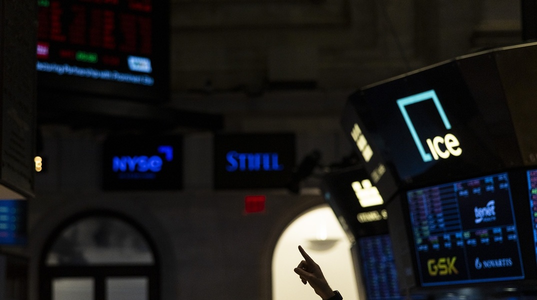 Εικόνα από το χρηματιστήριο της Νέας Υόρκης