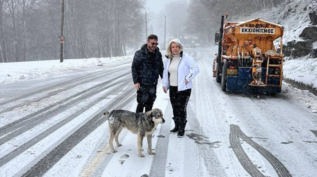 Χιόνια στο Πήλιο