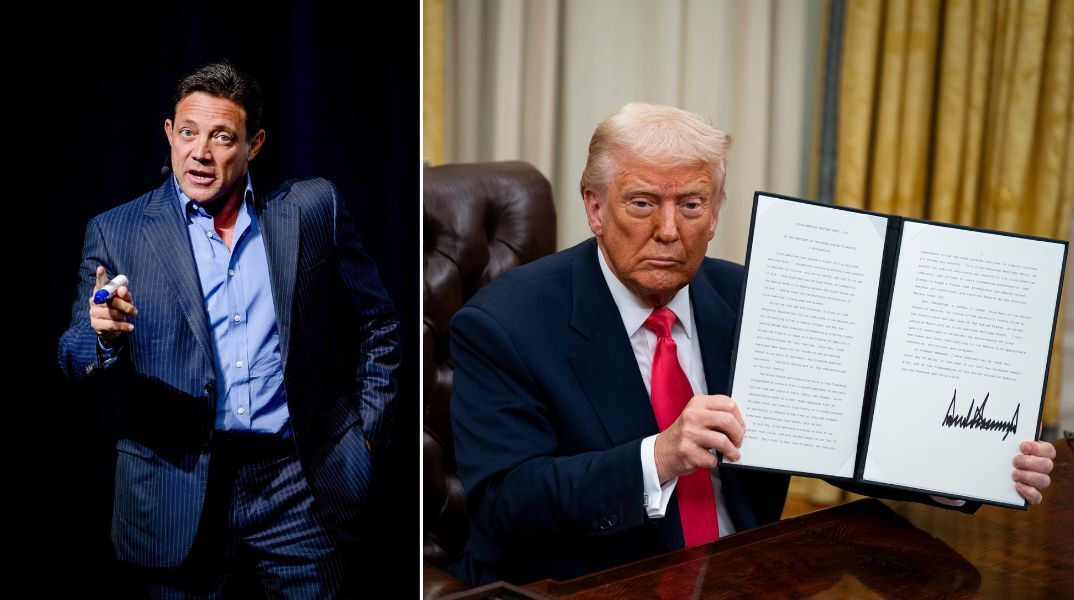 Ο «Λύκος της Wall Street» Τζόρνταν Μπέλφορτ στηρίζει τους δασμούς του Ντόναλντ Τραμπ, λέγοντας πως η πορεία των ΗΠΑ ήταν μη βιώσιμη και έπρεπε να αλλάξει.