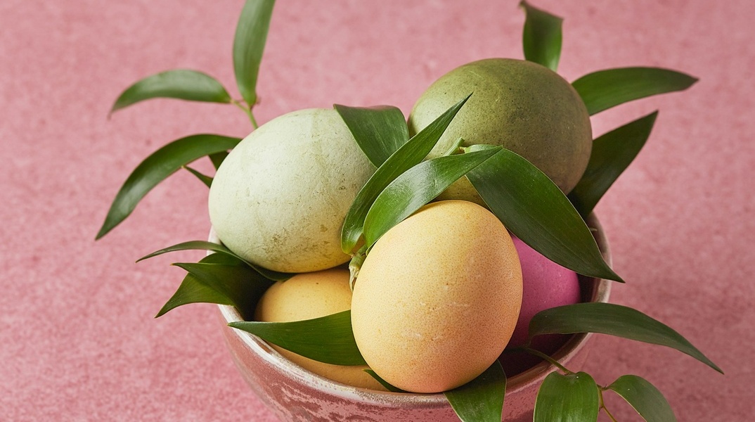 Αυγά βαμμένα για το Πάσχα