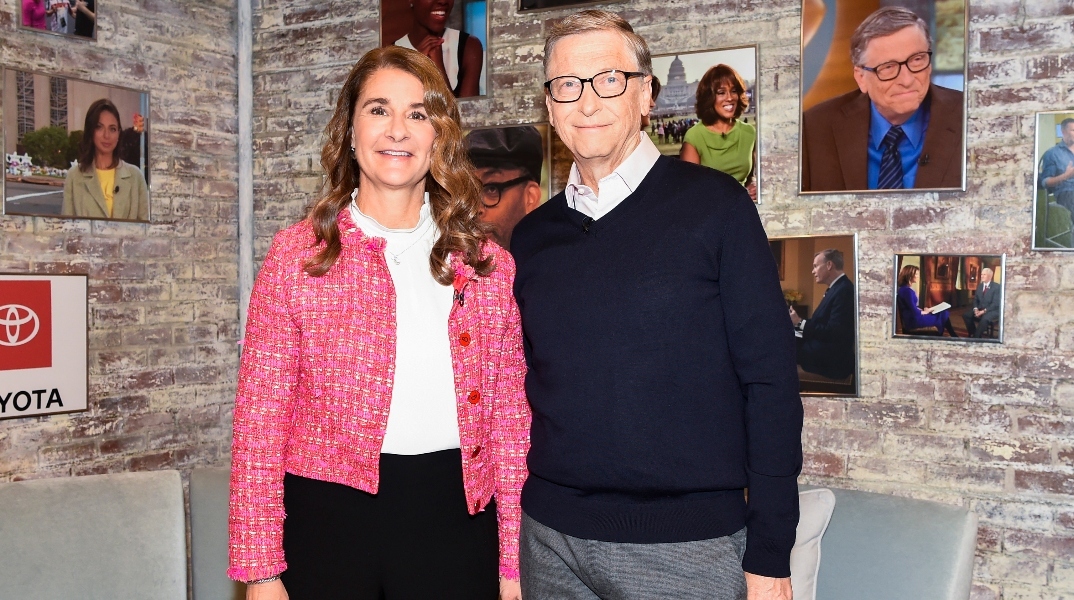 Από τις τελευταίες κοινές εμφανίσεις του ζεύγους Γκέιτς στον τηλεοπτικό αέρα του CBS