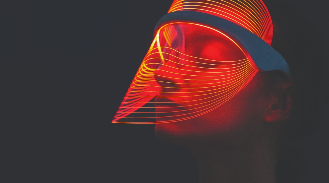 μάσκα ομορφιάς με φως