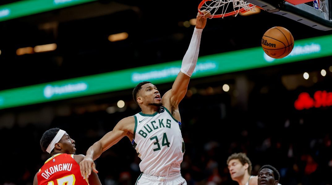 Ο Γιάννης Αντετοκούνμπο