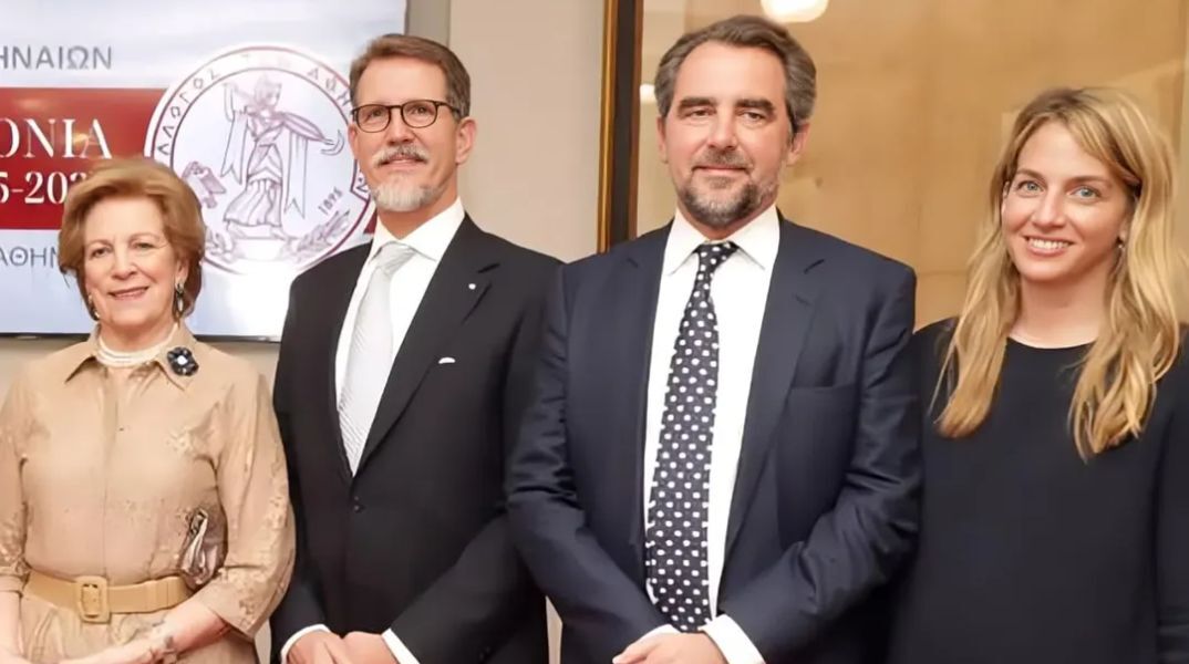 Σπάνια κοινή εμφάνιση για τη Χρυσή Βαρδινογιάννη και τον Νικόλαο Ντε Γκρες