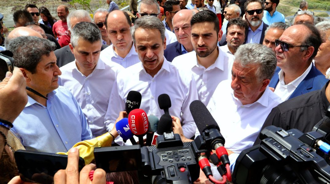 Ο πρωθυπουργός προανήγγειλε ολιστική μελέτη διαχείρισης των υδάτων της Κρήτης