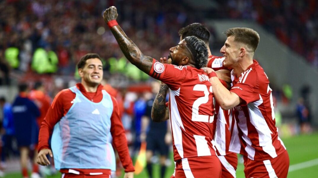 Οι παίκτες του Ολυμπιακού