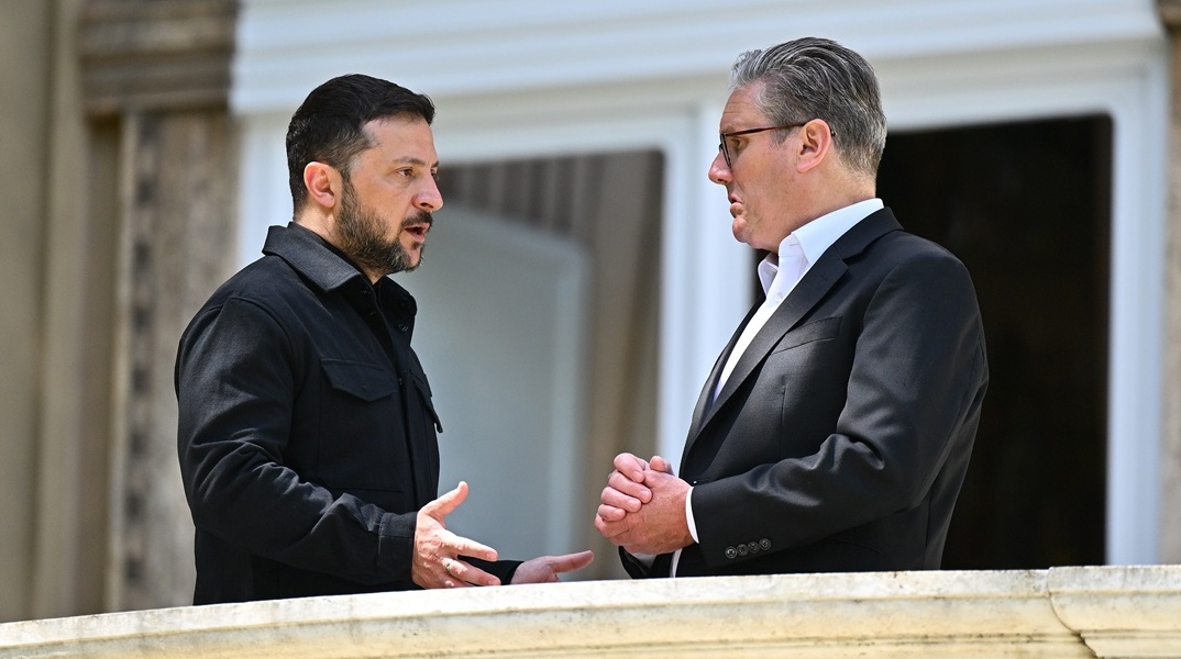 Βολοντίμιρ Ζελένσκι και Κιρ Στάρμερ