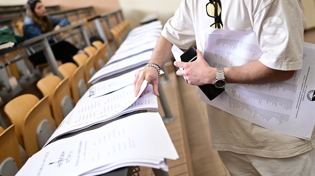 Στιγμιότυπο από τις φοιτητικές εκλογές