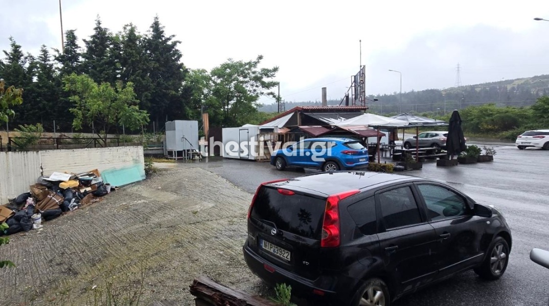 Το σημείο όπου βρέθηκε το νεκρό βρέφος