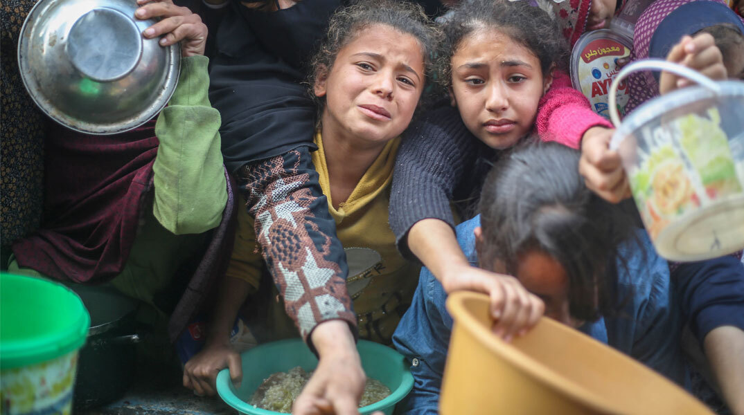 Το πρόσωπο της πείνας στη Γάζα 