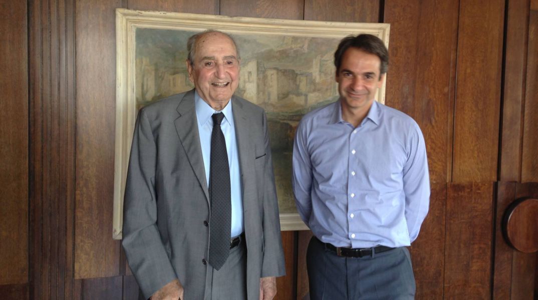 Κυριάκος Μητσοτάκης και Κωνσταντίνος Μητσοτάκης