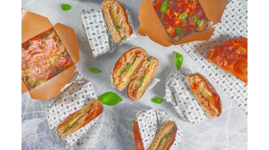 Con te Focacceria: Η ολόφρεσκη,  χειροποίητη φοκάτσια!