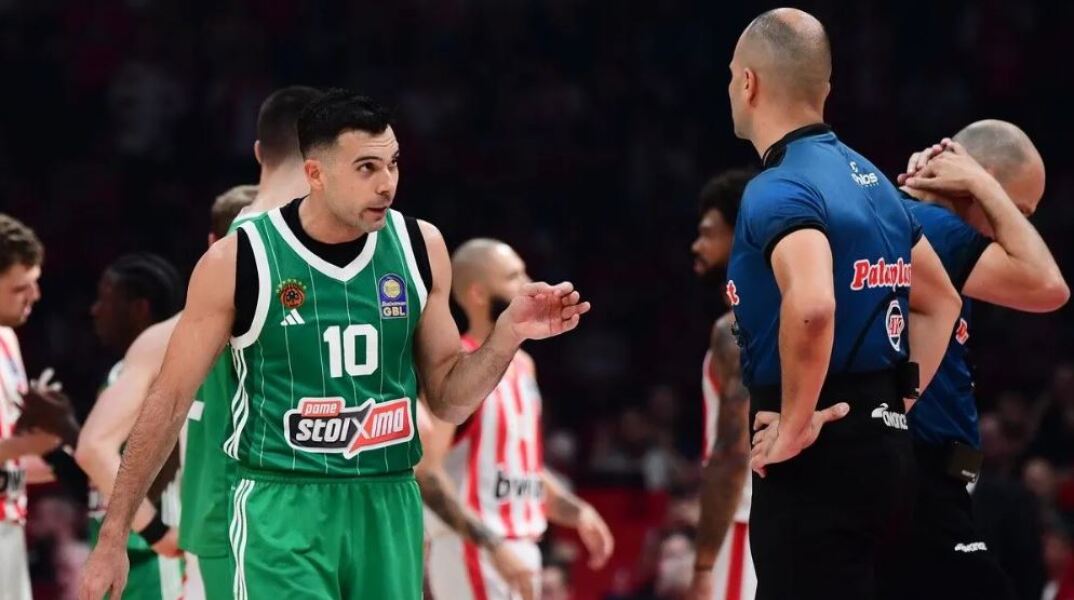 Τι κατέγραψαν οι ρέφερι του Game 2 στο φύλλο αγώνα για τα όσα είπε προς εκείνους ο Κώστας Σλούκας