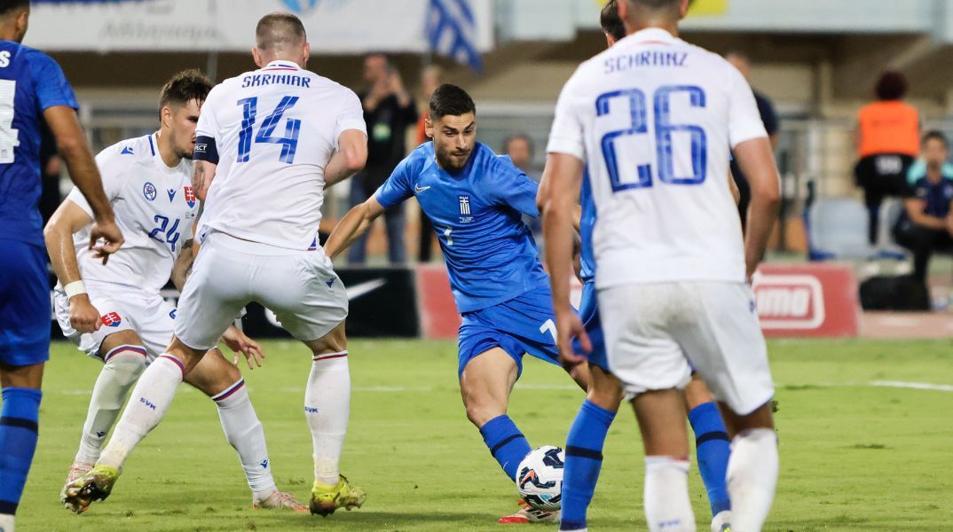Εθνική Ελλάδας: Νίκησε 4-1 τη Σλοβακία σε φιλική αναμέτρηση στο Παγκρήτιο - Η εξέλιξη του αγώνα - Δείτε τα highlights και όλα τα γκολ