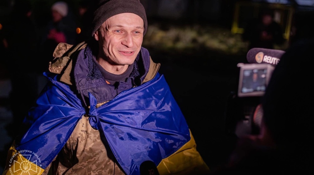 Ο Ρόμαν Μπορς την ημέρα της απελευθέρωσης του