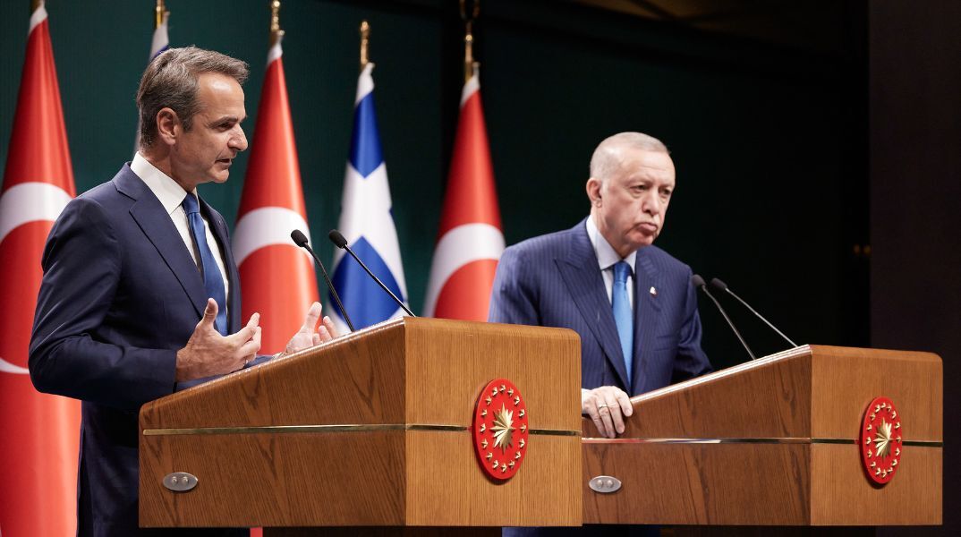 Κωνσταντίνος Μητσοτάκης / Ταγίπ Ερντογάν