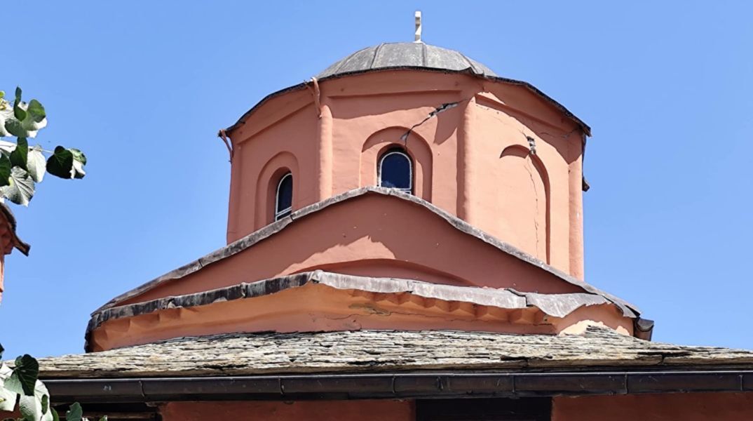 Το παλαιό καθολικό στη Μονή Ξενοφώντος - Μνημείο του τέλους του 10ου αιώνα