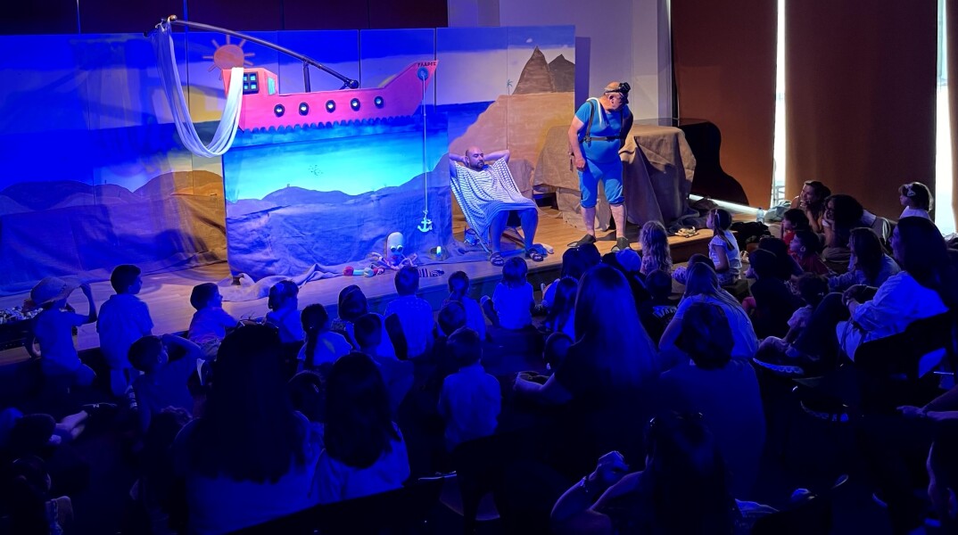 «Ο ψαράς και ο Ποσειδώνας» του Πέτρου Α. Καφαντόγια στο Μέγαρο Μουσικής Αθηνών