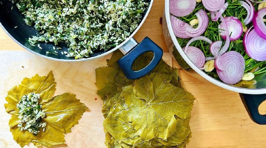 Πώς θα φτιάξεις ντολμαδάκια γιαλαντζί