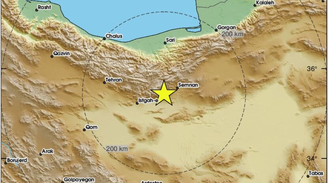 Σεισμός 5,1 ρίχτερ στο Ιράν - 