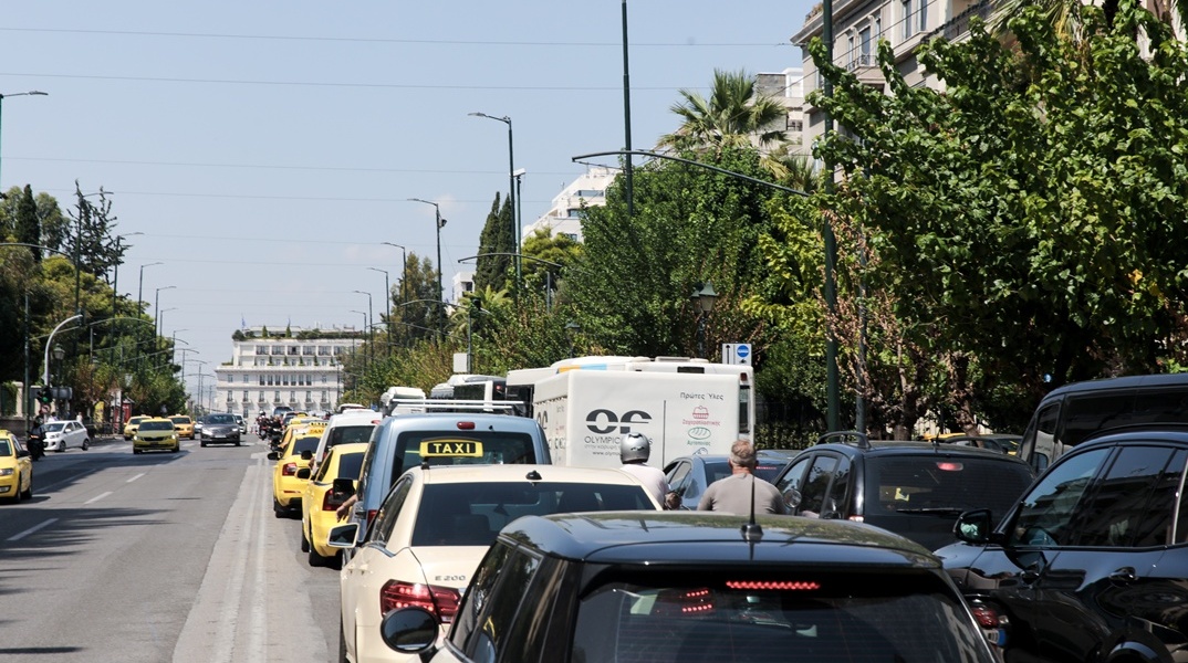 Κίνηση στη Βασιλίσσης Σοφίας