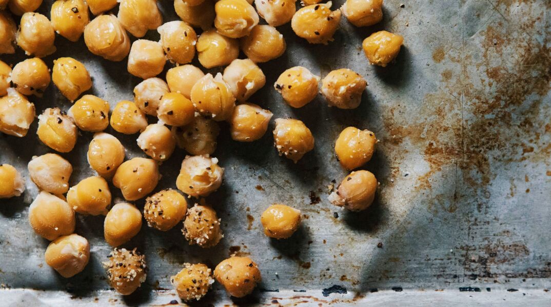 Τραγανά ρεβίθια στον φούρνο, το τέλειο σνακ