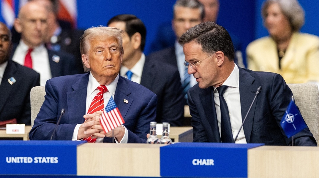  Μαρκ Ρούτε και Ντόναλντ Τραμπ