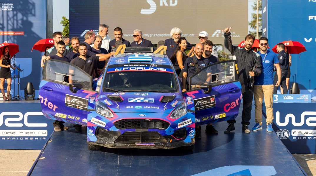 ΕΚΟ Ράλλυ Ακρόπολις 2025: Τερματισμός με γλυκόπικρη γεύση για το πλήρωμα της Car Center