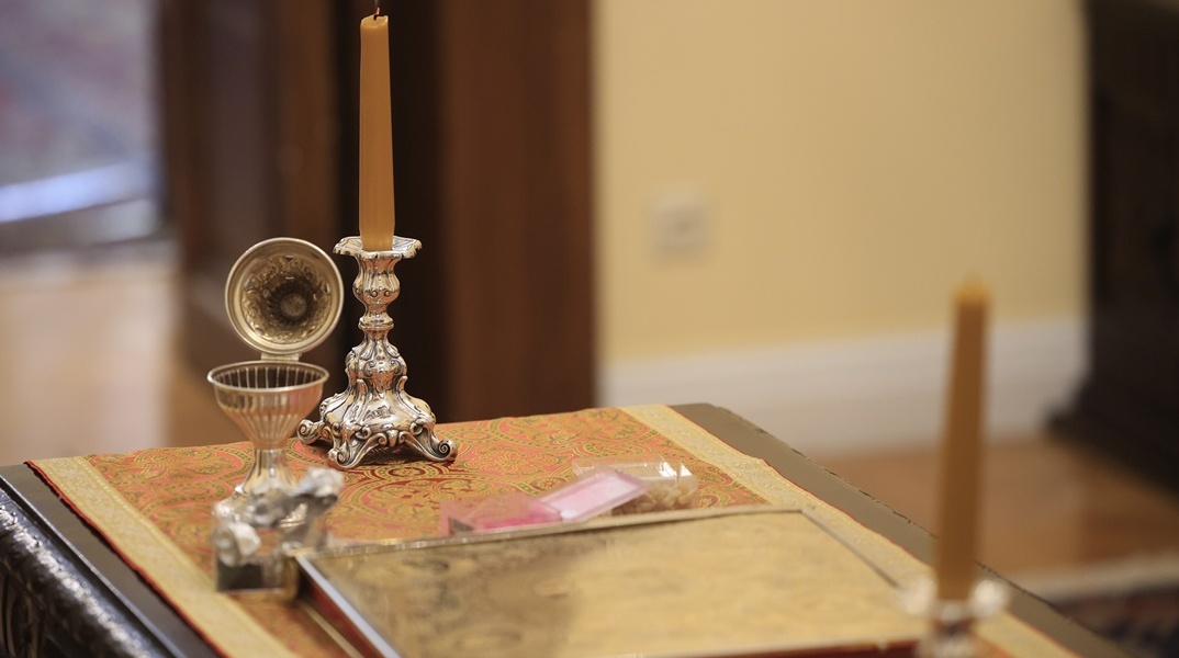 Στιγμιότυπο από ορκωμοσία στο Προεδρικό Μέγαρο