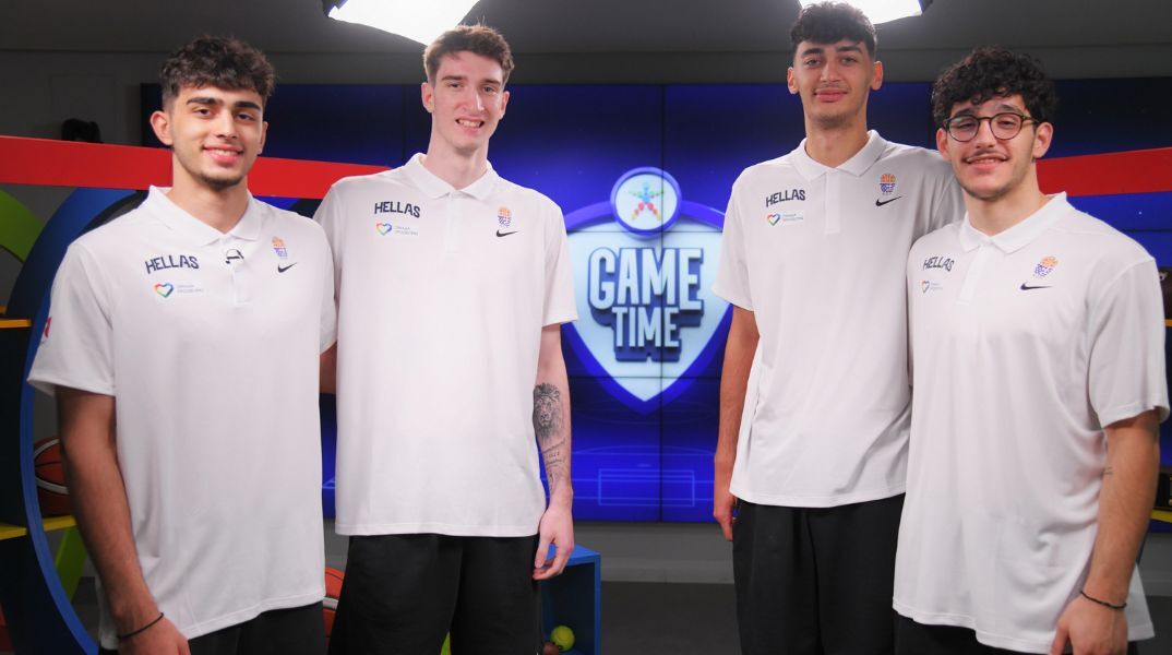 ΟΠΑΠ Game Time: Αφιέρωμα στο EuroΒasket U20 - Με καλεσμένους τέσσερις αθλητές της Εθνικής Ομάδας Νέων Ανδρών