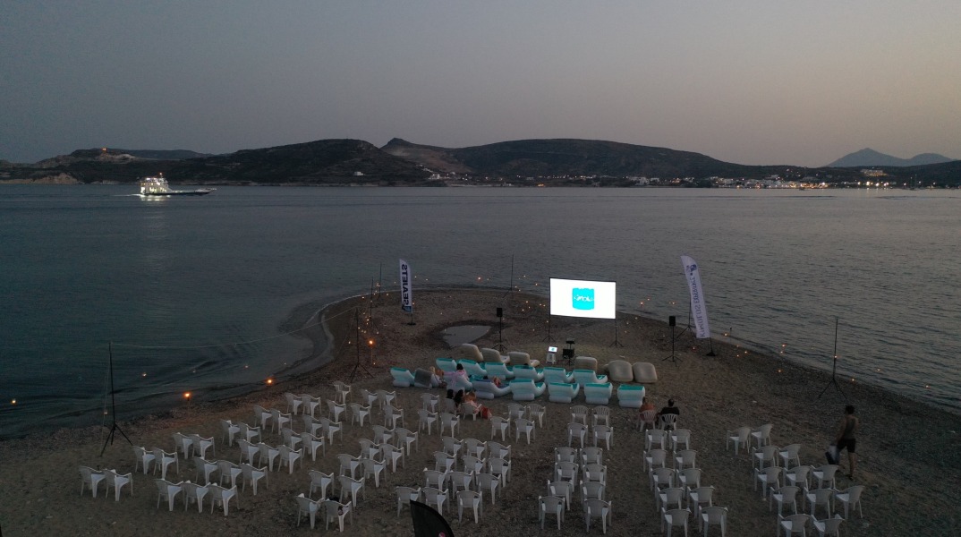 Το ωραιότερο θερινό σινεμά του Αιγαίου