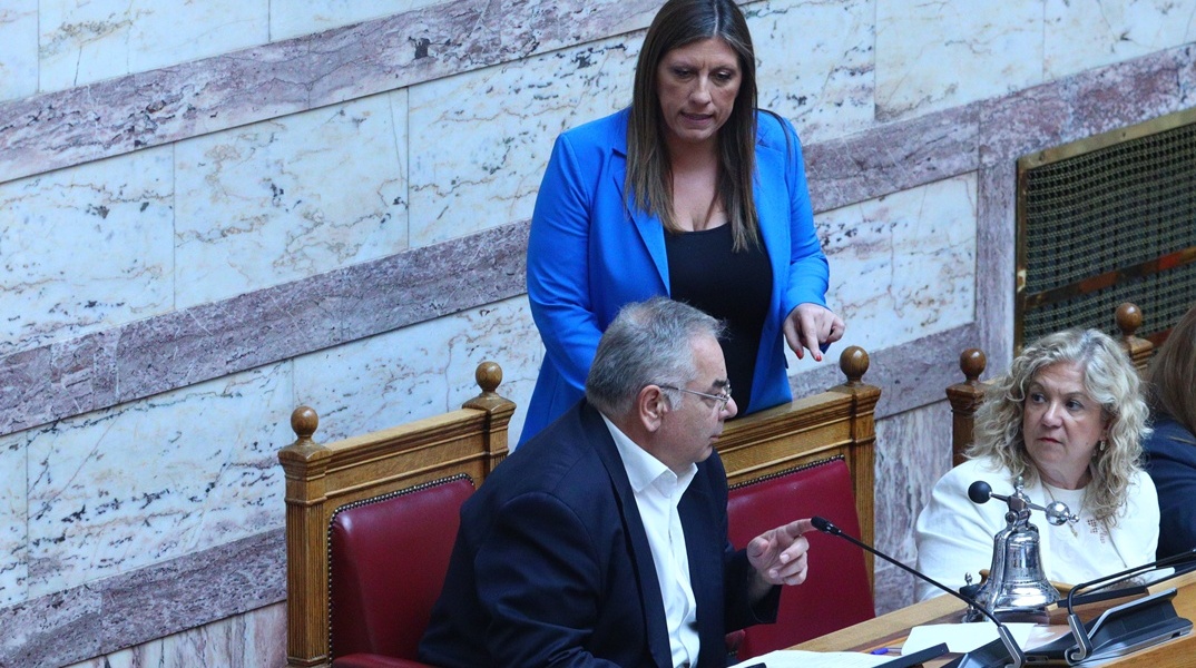 Γιώργος Λαμπρούλης και Ζωή Κωνσταντοπούλου