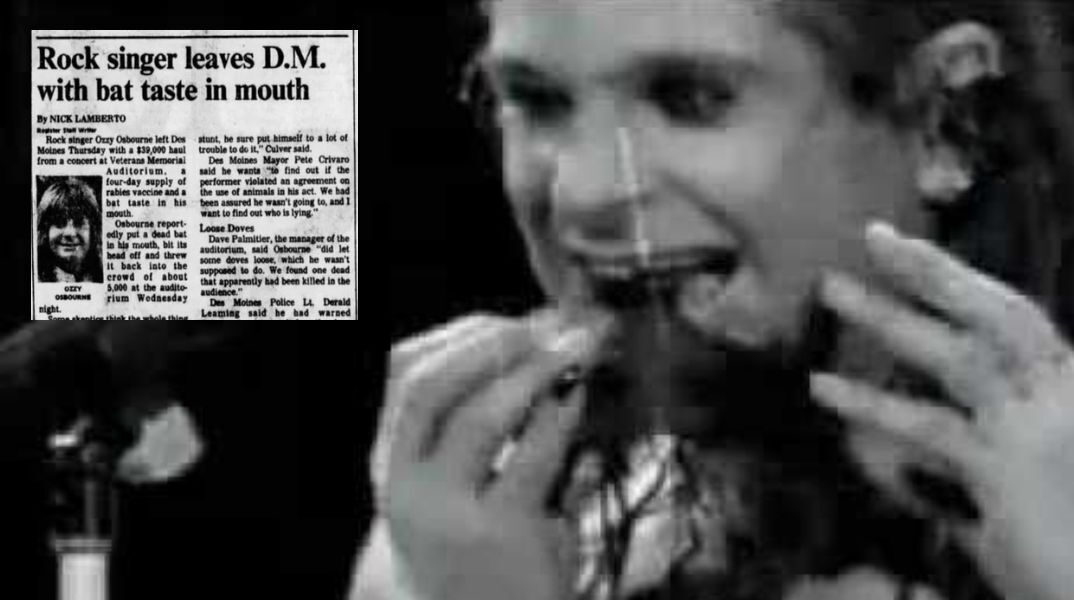 Η θρυλική δαγκωματιά του Όζι Όσμπορν σε νυχτερίδα το 1982 απαιτούσε ακραία δύναμη σιαγόνας, λέει ειδικός - Πώς έκανε τη σκηνική πρόκληση που έμεινε στην ιστορία