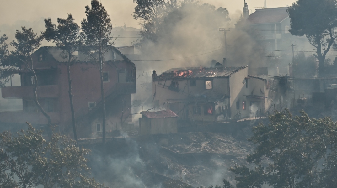 Αίτημα ευρωπαϊκής συνδρομής για τις μεγάλες φωτιές σε Αττική, Εύβοια, Μεσσηνία και Κύθηρα από την κυβέρνηση