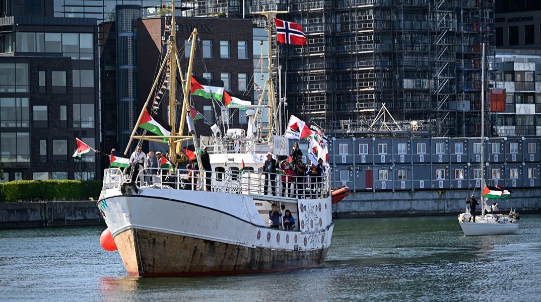 Ισραήλ: Το πλοίο Handala του Στόλου για την Ελευθερία πλησιάζει στη Γάζα, ελπίζοντας να σπάσει τον αποκλεισμό