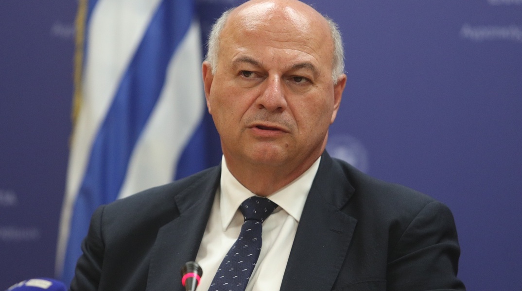 Ο υπουργός Αγροτικής Ανάπτυξης και Τροφίμων, Κώστας Τσιάρας