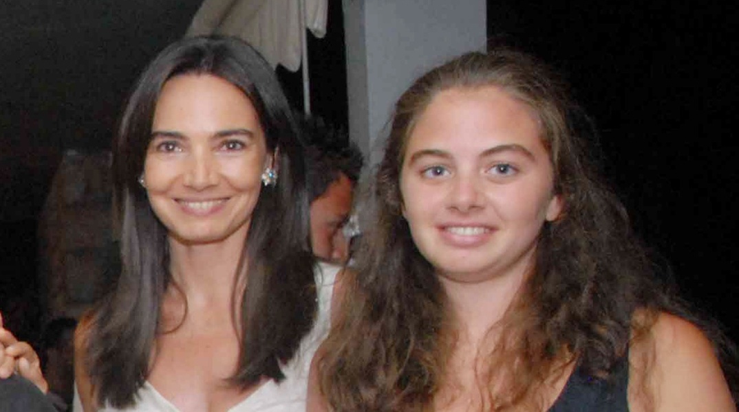 Η Λένα Σαμαρά με τη μητέρα της Γεωργία