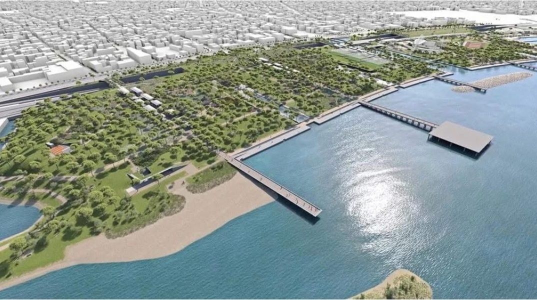 Το έργο του Μητροπολιτικού Πάρκου στον Φαληρικό όρμο