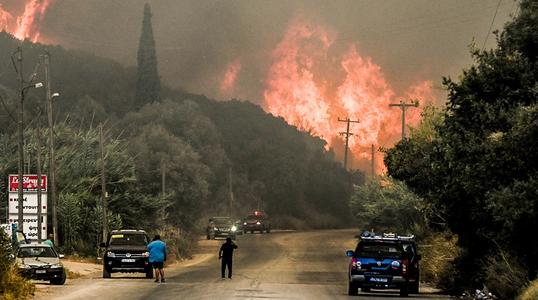 Φωτιά στην Αχαΐα
