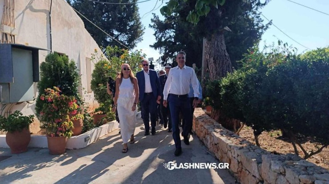 Κυριάκος Μητσοτάκης: Στα Χανιά για τον Δεκαπενταύγουστο