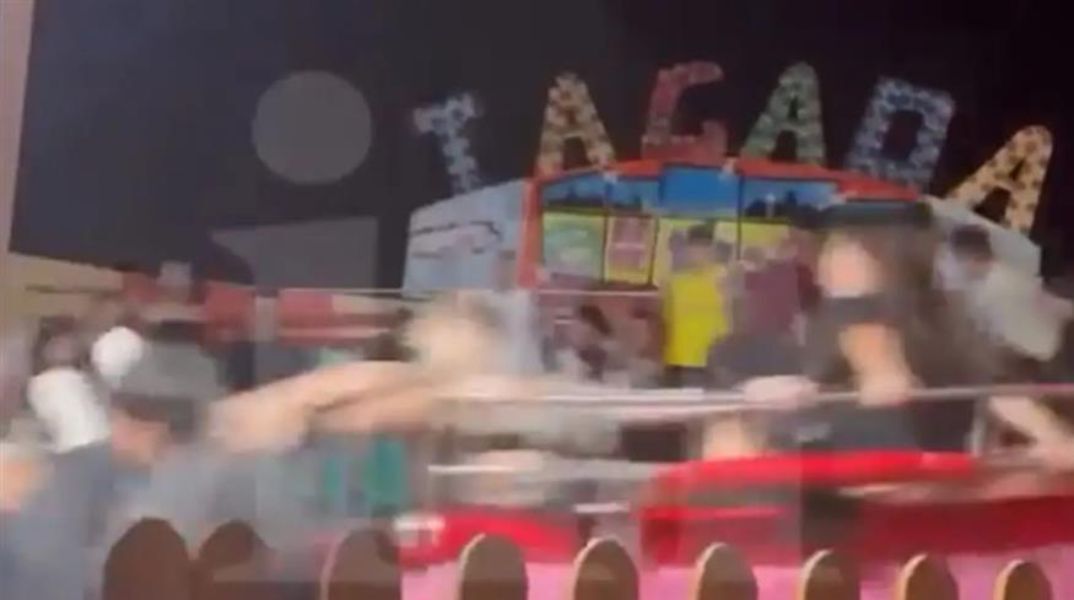 Σοβαρό ατύχημα σε λούνα παρκ στη Ρόδο - Τέσσερα άτομα εκσφενδονίστηκαν από «ταψί»