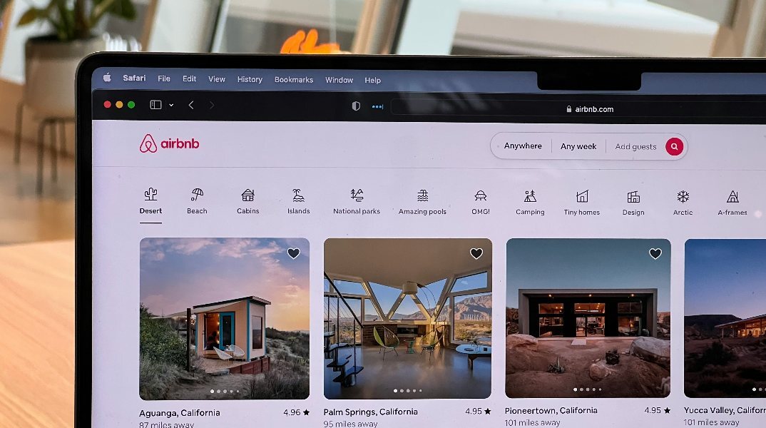 Τι αλλάζει στις κρατήσεις μέσω AirBnB στις ΗΠΑ 