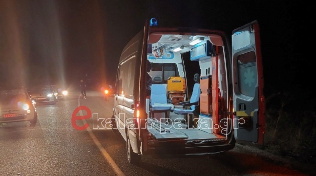 Νεκρός 45χρονος σε τροχαίο δυστύχημα στην Καλαμπάκα