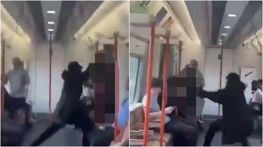 Άγριος ξυλοδαρμός 13χρονου μαθητή από ενήλικο σε τρένο του Λονδίνου - Οι υπόλοιποι επιβάτες κοιτούσαν το συμβάν χωρίς να εμπλακούν