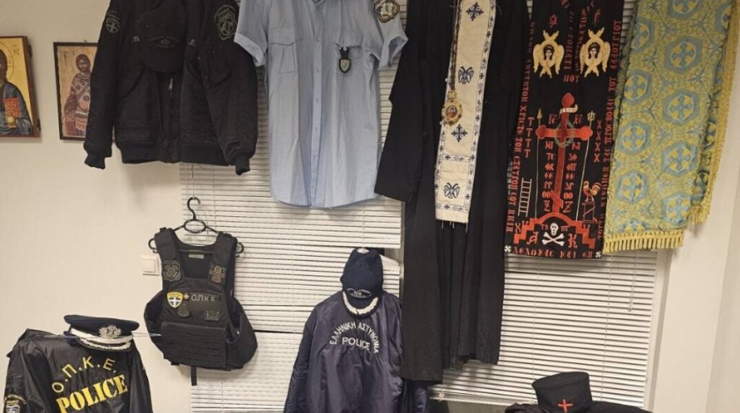 Χανιά: Ντυνόταν παπάς και αστυνομικός και έκλεβε ανενόχλητος αντικείμενα από εκκλησίες
