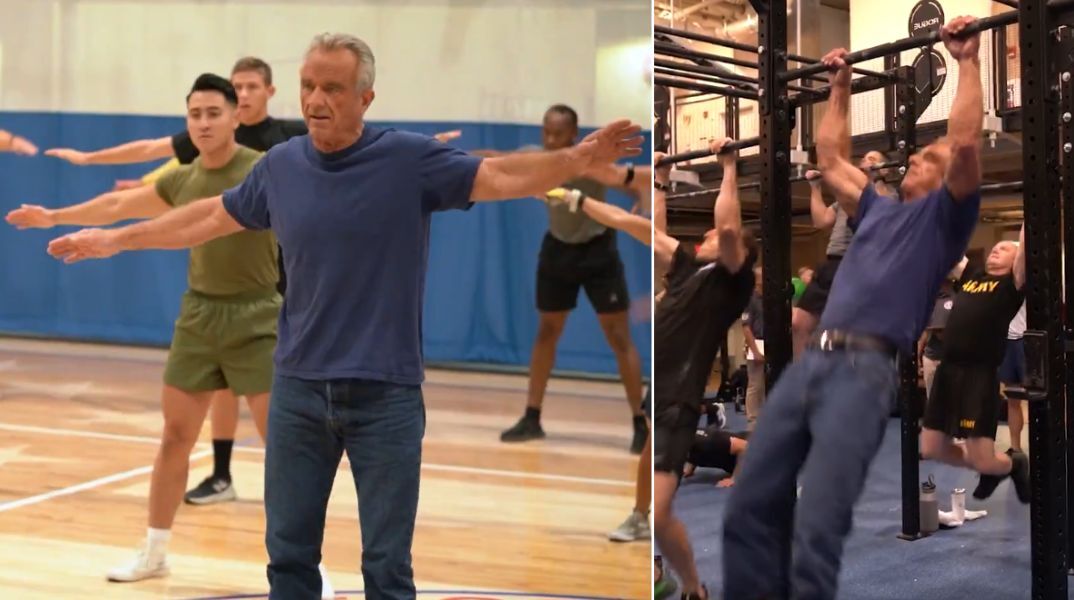 Μετά από viral βίντεο, ο Ρόμπερτ Κένεντι Τζούνιορ αποκάλυψε τον παράξενο λόγο που επιλέγει τζιν αντί για αθλητικά ρούχα στις προπονήσεις του στο γυμναστήριο